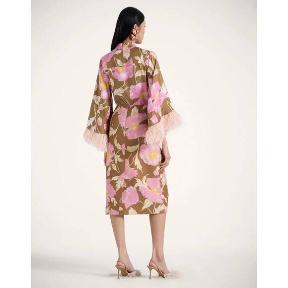 La DOUBLEJ Pencil Skirt in Sylph Floral M - Picture 3 of 5